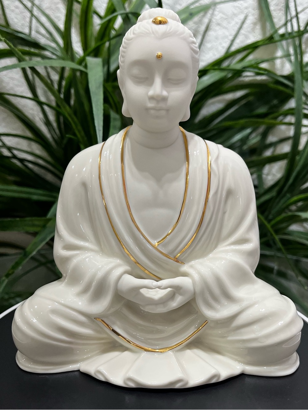 Lenox Inspirational Collection Meditating Fine Porcelain Buddha Figurine